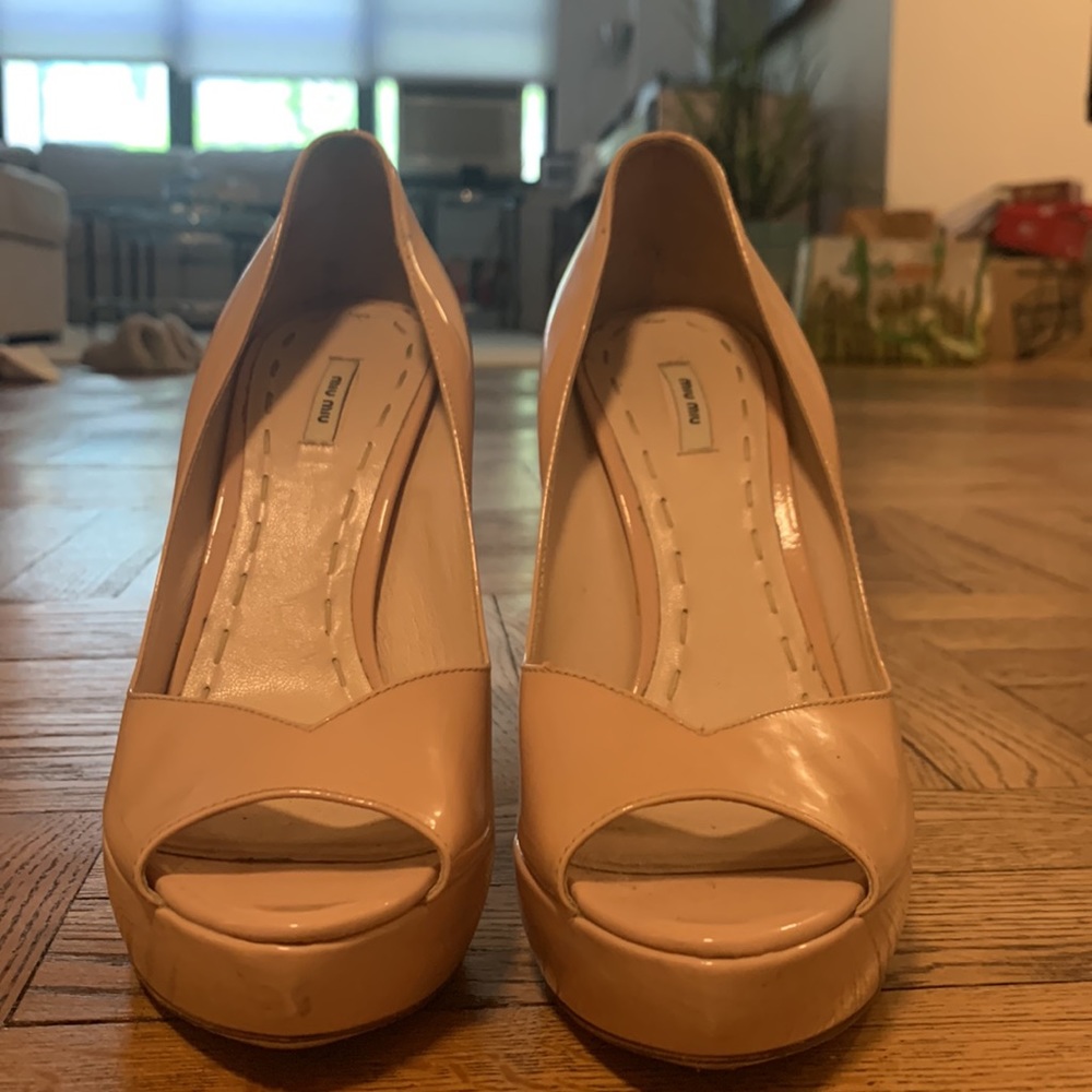 Miu Miu Heels Gently Used, In Great Condition - image 2